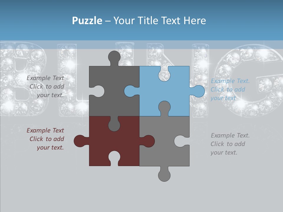 Senior  Hold Help PowerPoint Template