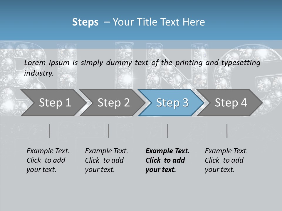 Senior  Hold Help PowerPoint Template