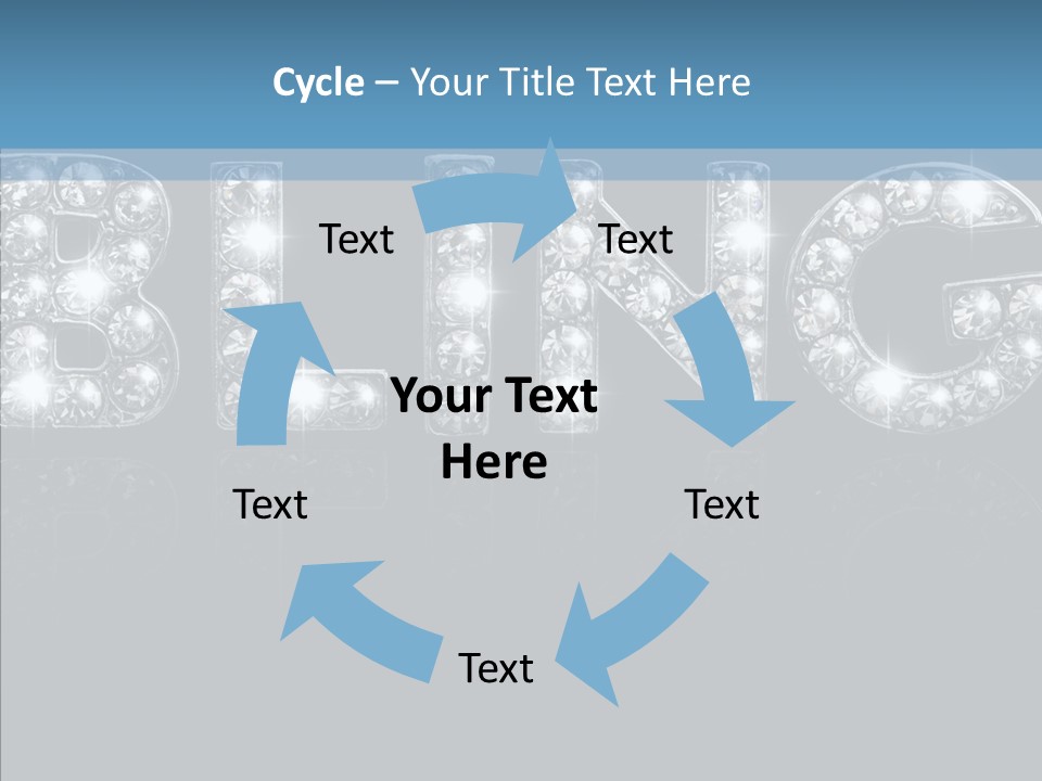 Senior  Hold Help PowerPoint Template