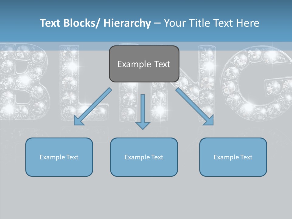 Senior  Hold Help PowerPoint Template
