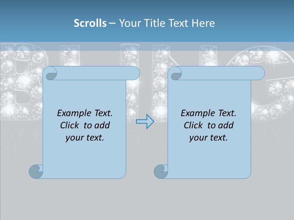 Senior  Hold Help PowerPoint Template