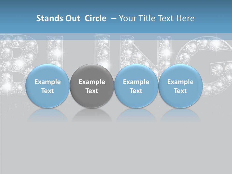 Senior  Hold Help PowerPoint Template