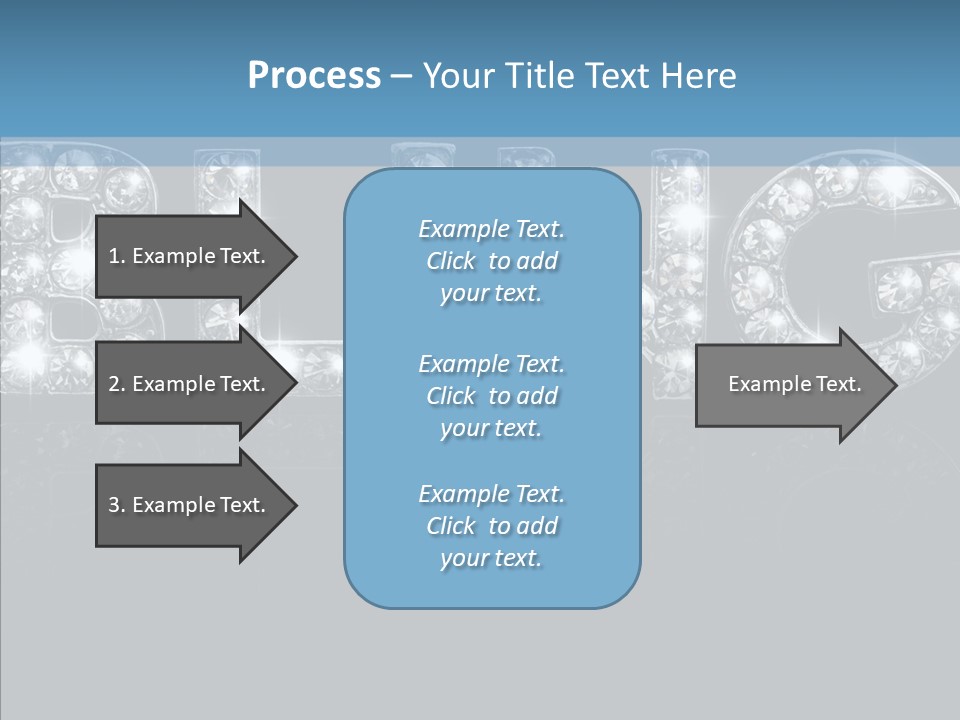 Senior  Hold Help PowerPoint Template