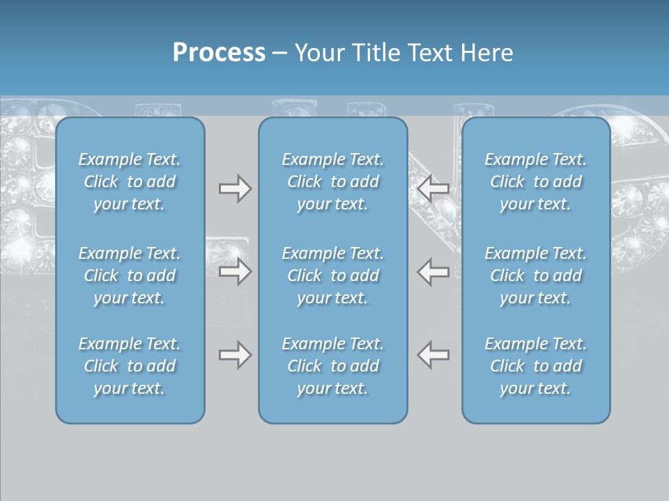 Senior  Hold Help PowerPoint Template