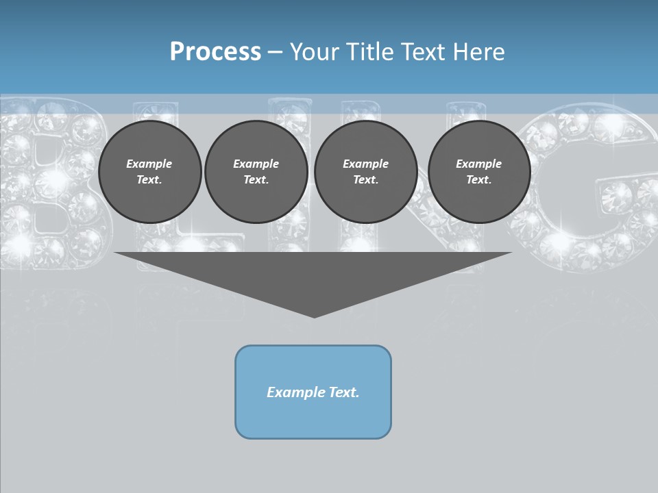 Senior  Hold Help PowerPoint Template