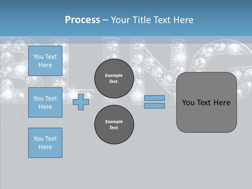 Senior  Hold Help PowerPoint Template