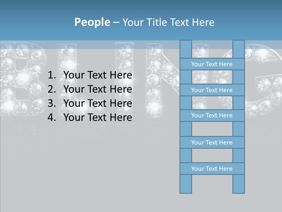 Senior  Hold Help PowerPoint Template