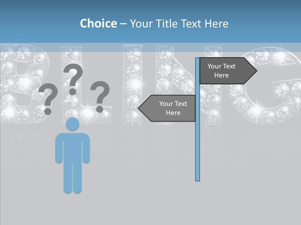 Senior  Hold Help PowerPoint Template