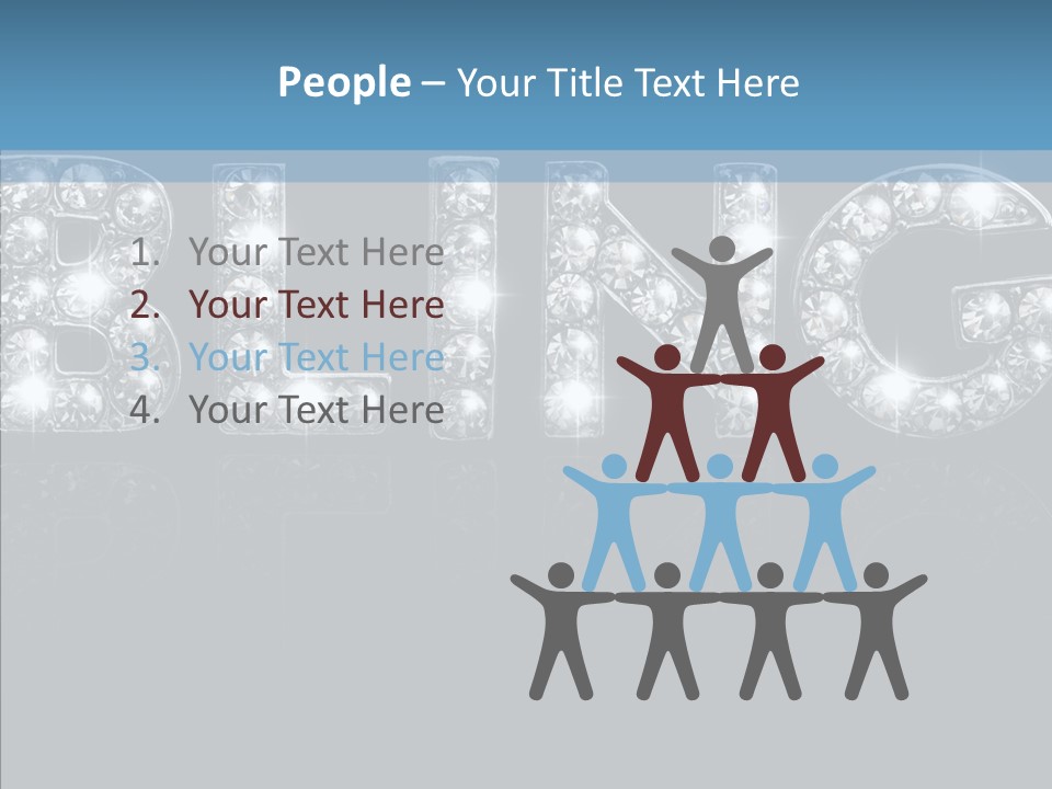 Senior  Hold Help PowerPoint Template