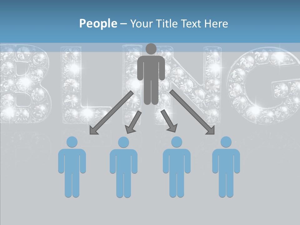 Senior  Hold Help PowerPoint Template