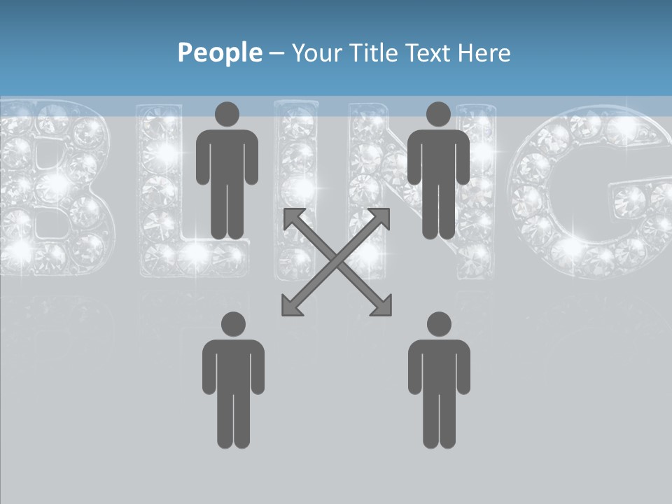 Senior  Hold Help PowerPoint Template