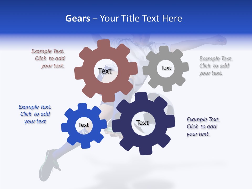 Caregiver Sharing Senior PowerPoint Template