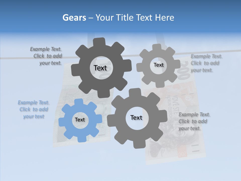 Helping Hand Elderly Hold PowerPoint Template