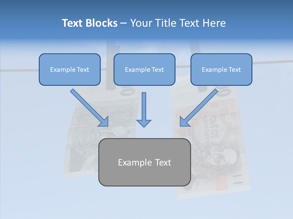 Helping Hand Elderly Hold PowerPoint Template