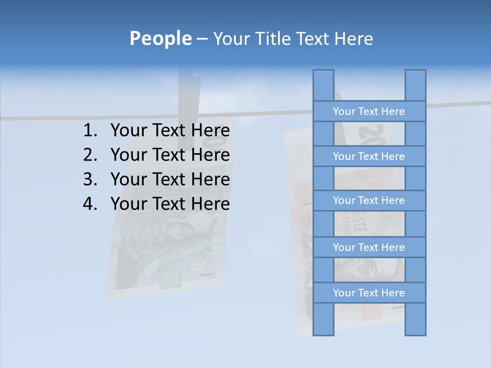 Helping Hand Elderly Hold PowerPoint Template