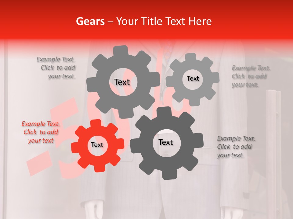 White Background Background Senior PowerPoint Template