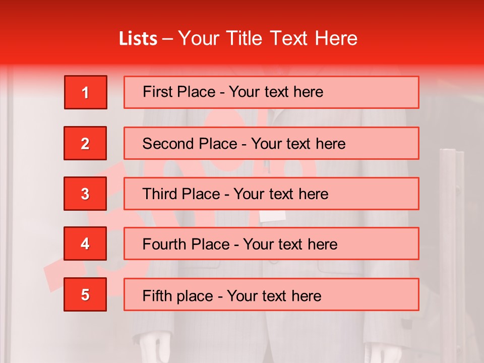White Background Background Senior PowerPoint Template
