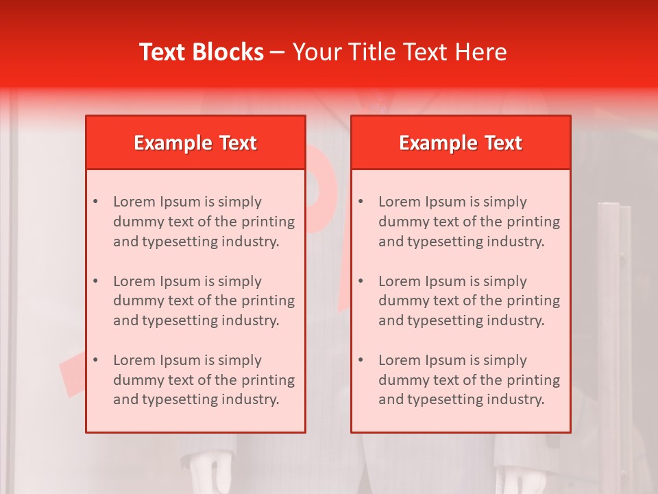 White Background Background Senior PowerPoint Template