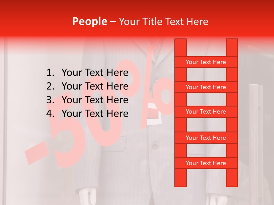 White Background Background Senior PowerPoint Template