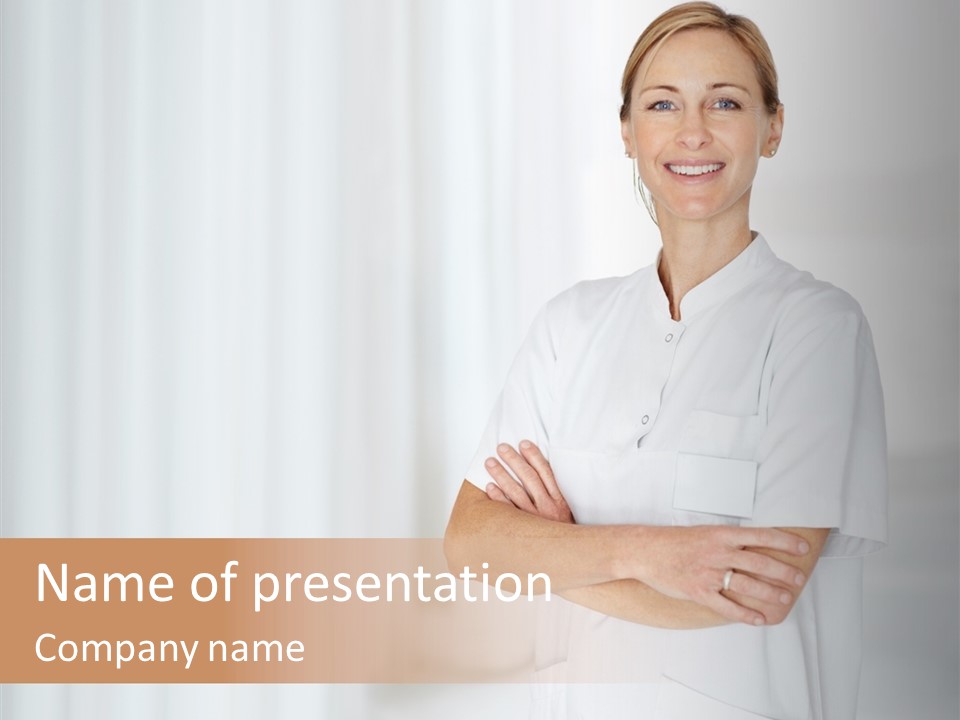 Hand Grandmother Elder PowerPoint Template