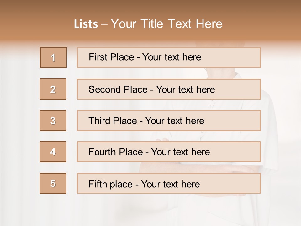 Hand Grandmother Elder PowerPoint Template