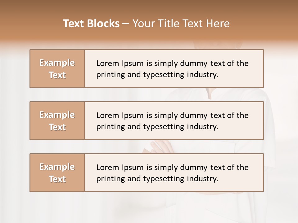 Hand Grandmother Elder PowerPoint Template