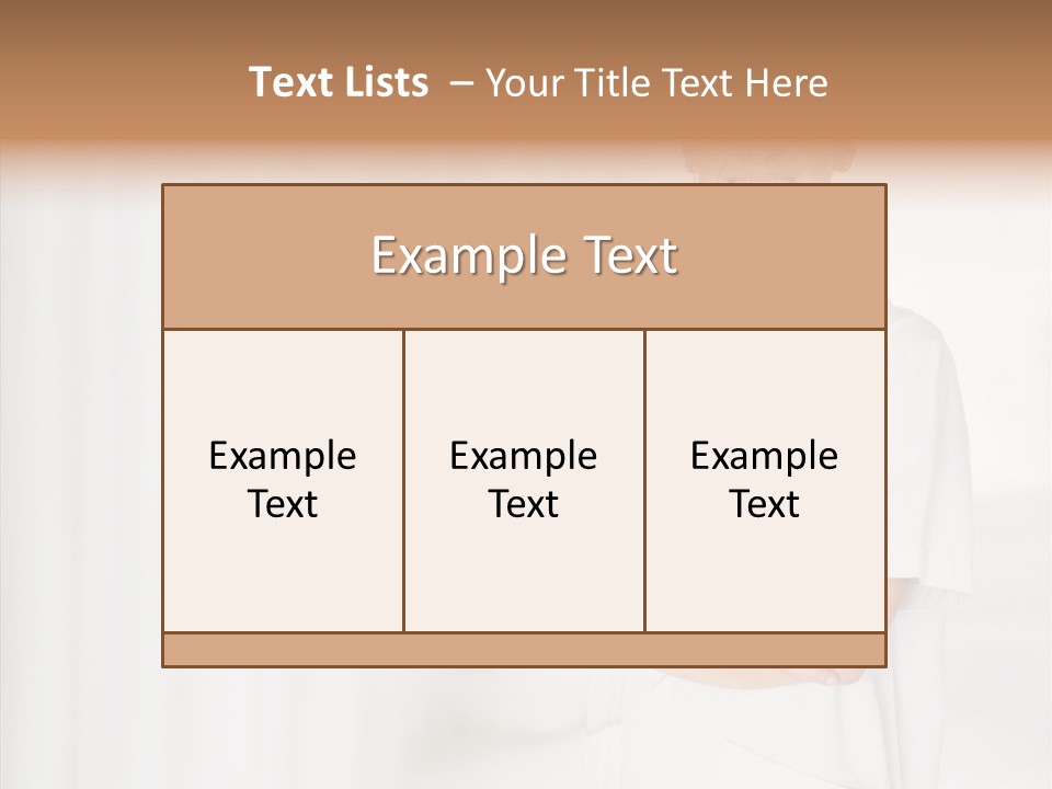 Hand Grandmother Elder PowerPoint Template
