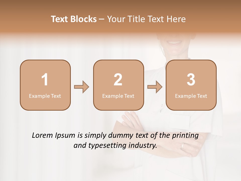 Hand Grandmother Elder PowerPoint Template