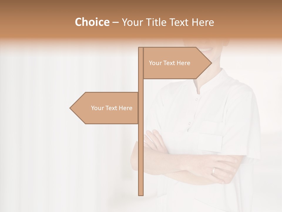 Hand Grandmother Elder PowerPoint Template