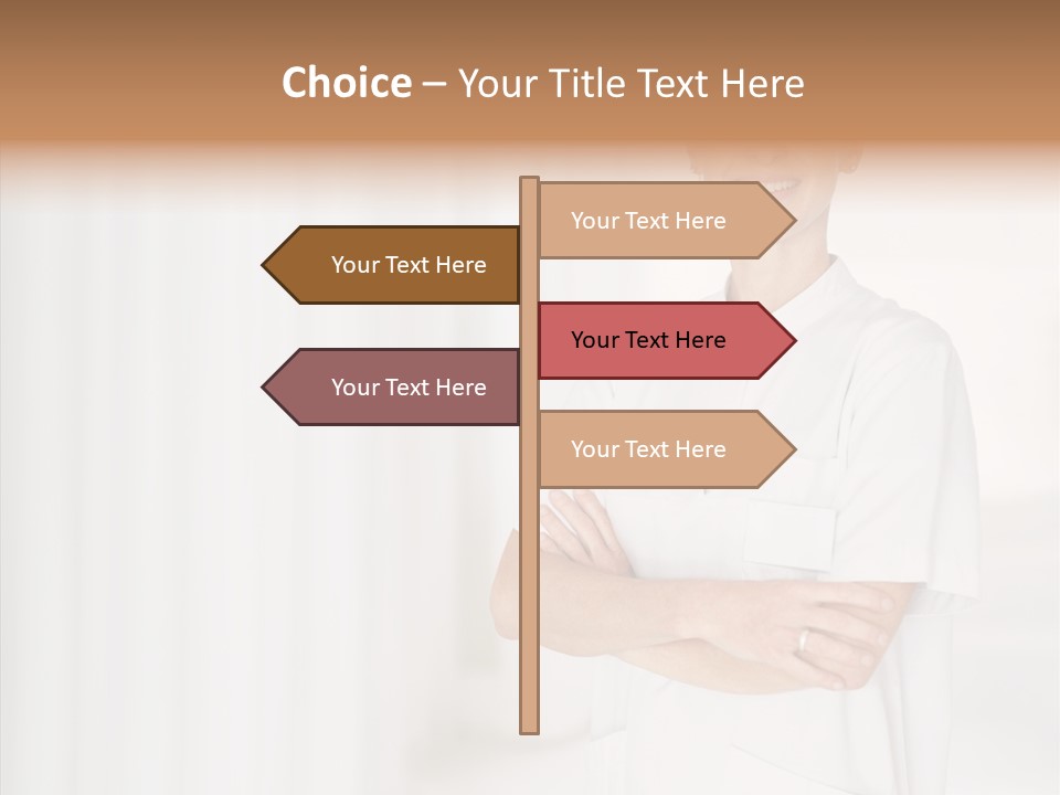 Hand Grandmother Elder PowerPoint Template