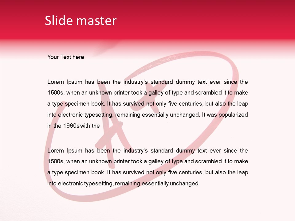 Human White Background Elder PowerPoint Template