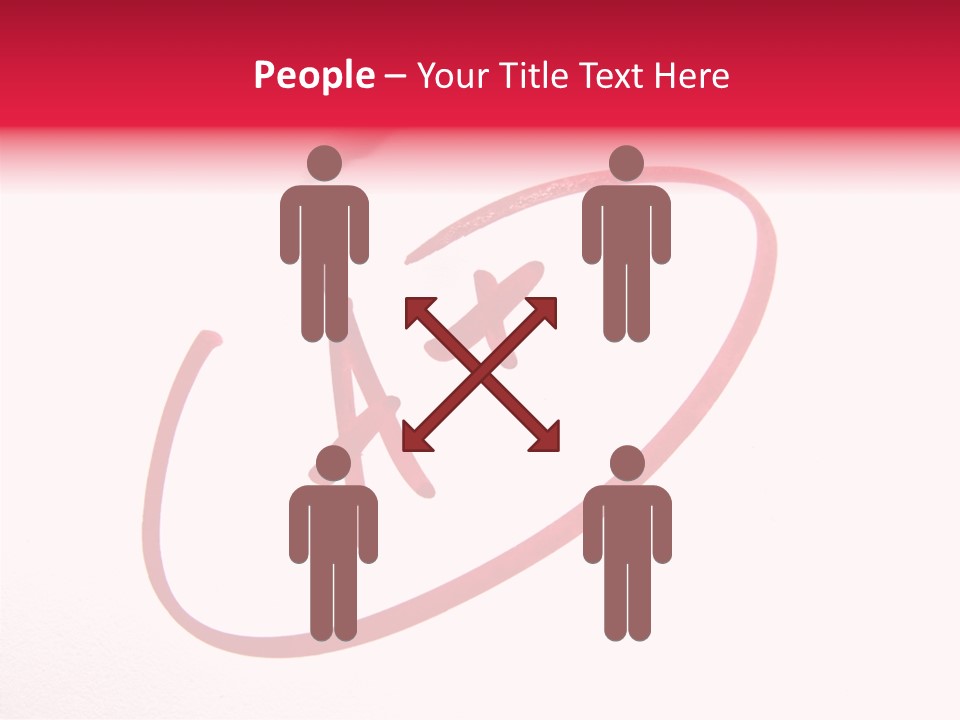 Human White Background Elder PowerPoint Template