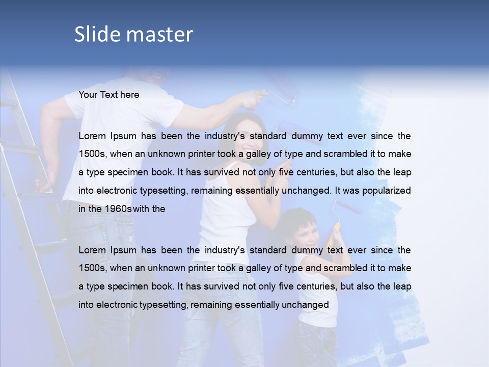 Grandmother Elder Close Up PowerPoint Template