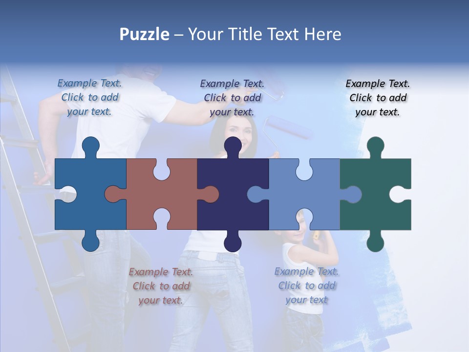 Grandmother Elder Close Up PowerPoint Template