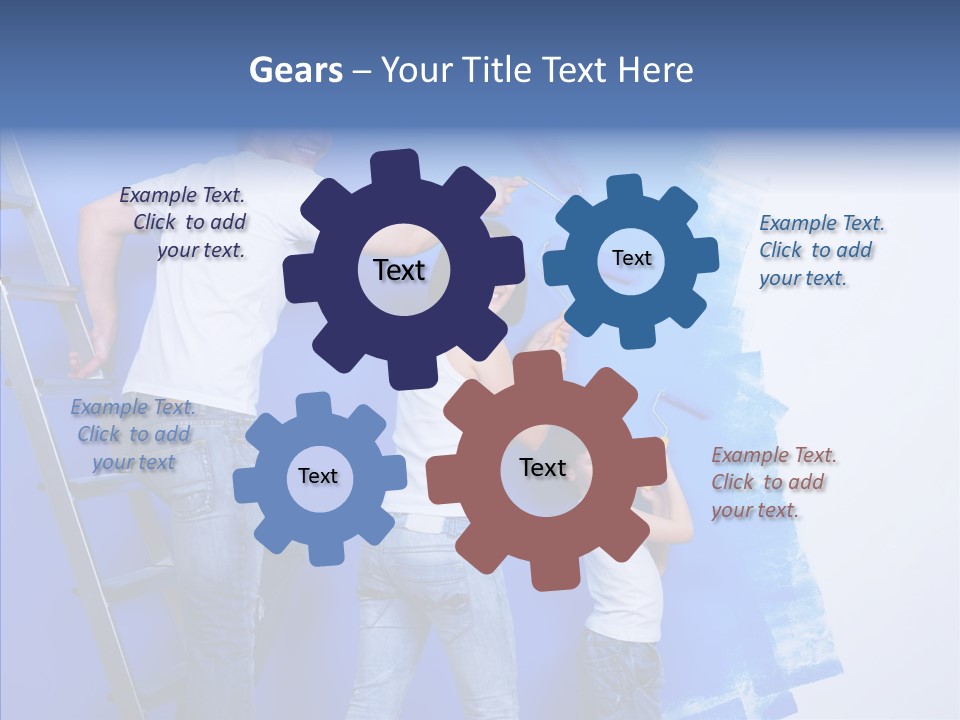 Grandmother Elder Close Up PowerPoint Template