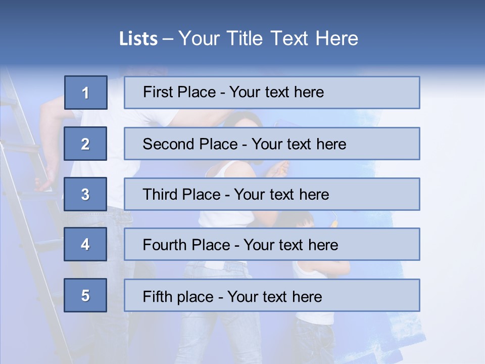 Grandmother Elder Close Up PowerPoint Template