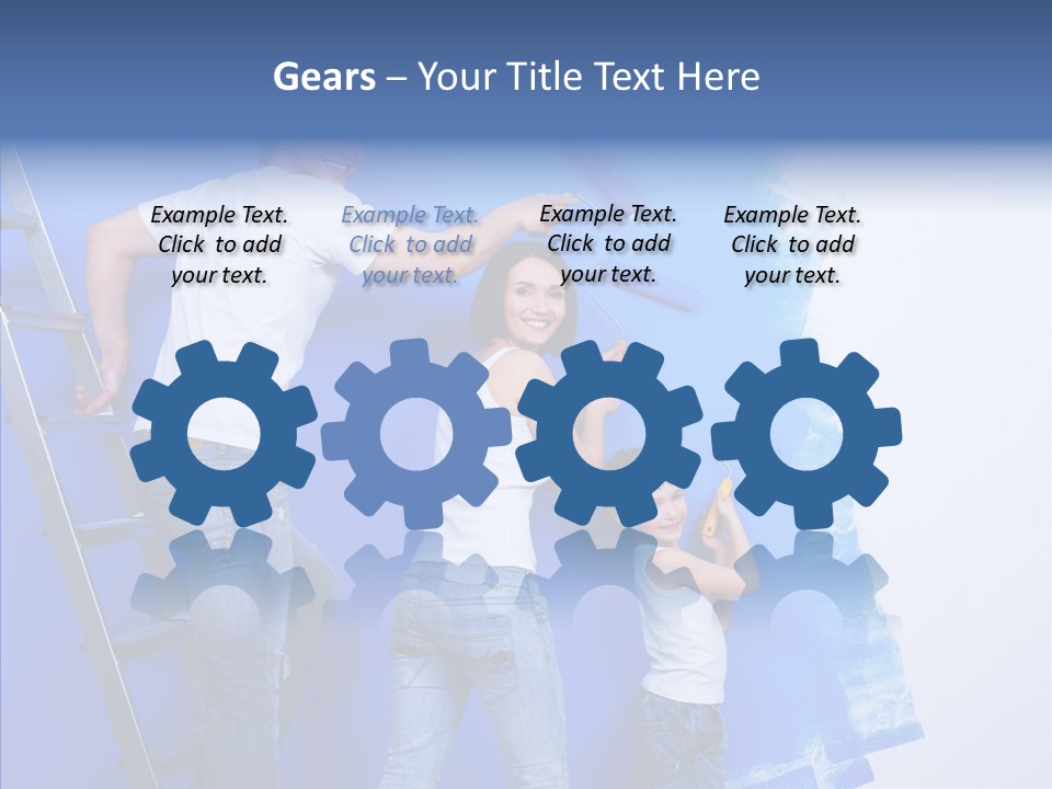 Grandmother Elder Close Up PowerPoint Template