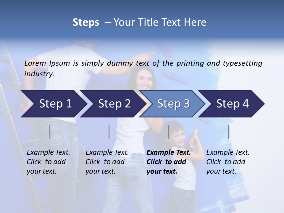 Grandmother Elder Close Up PowerPoint Template