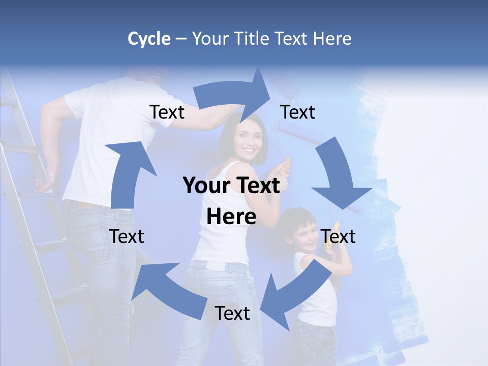 Grandmother Elder Close Up PowerPoint Template