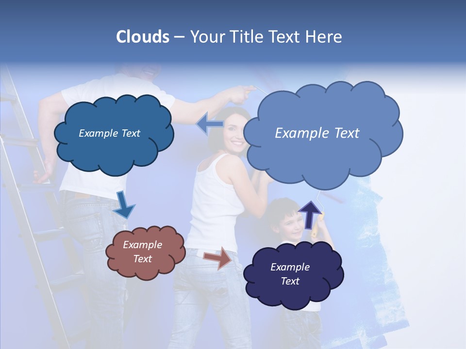 Grandmother Elder Close Up PowerPoint Template