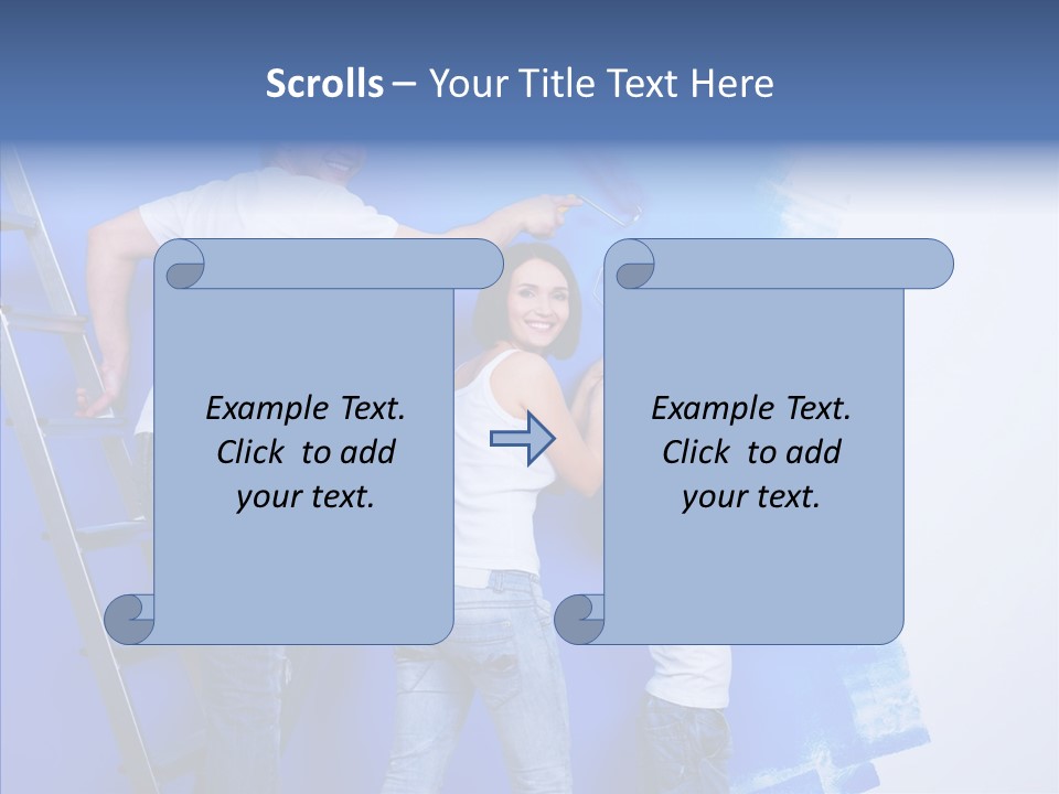 Grandmother Elder Close Up PowerPoint Template