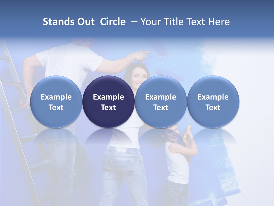 Grandmother Elder Close Up PowerPoint Template