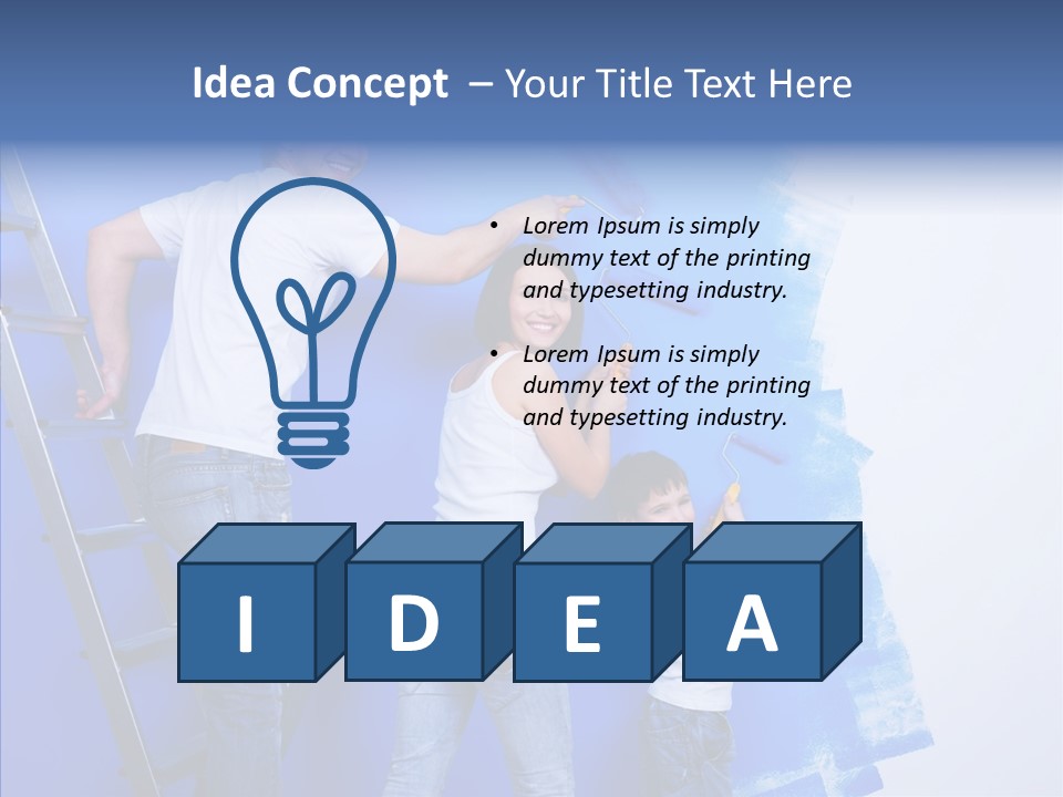 Grandmother Elder Close Up PowerPoint Template