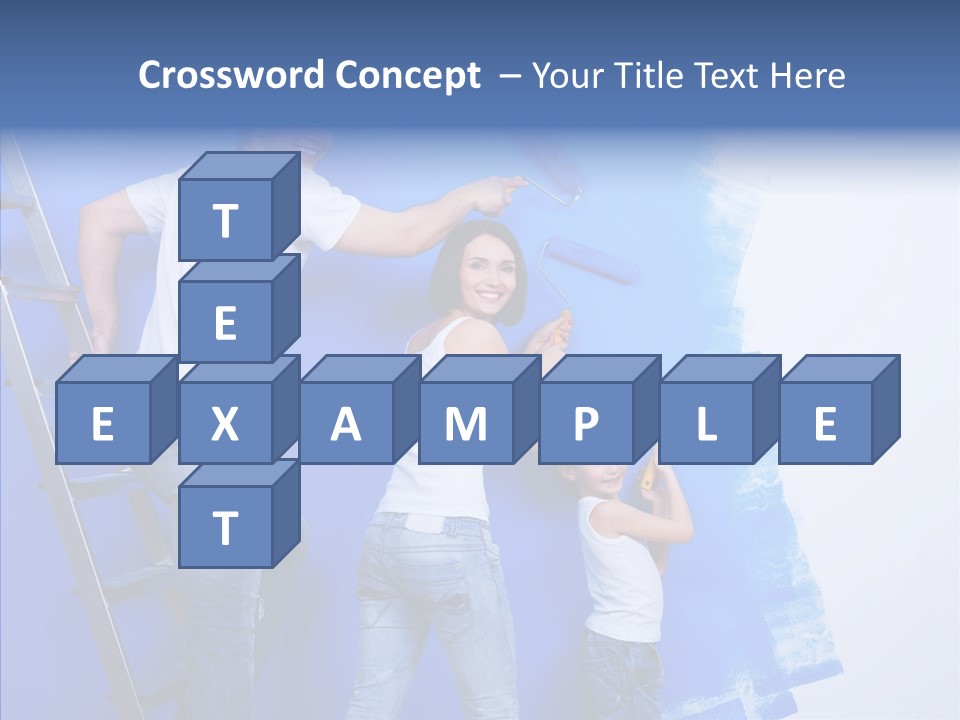 Grandmother Elder Close Up PowerPoint Template