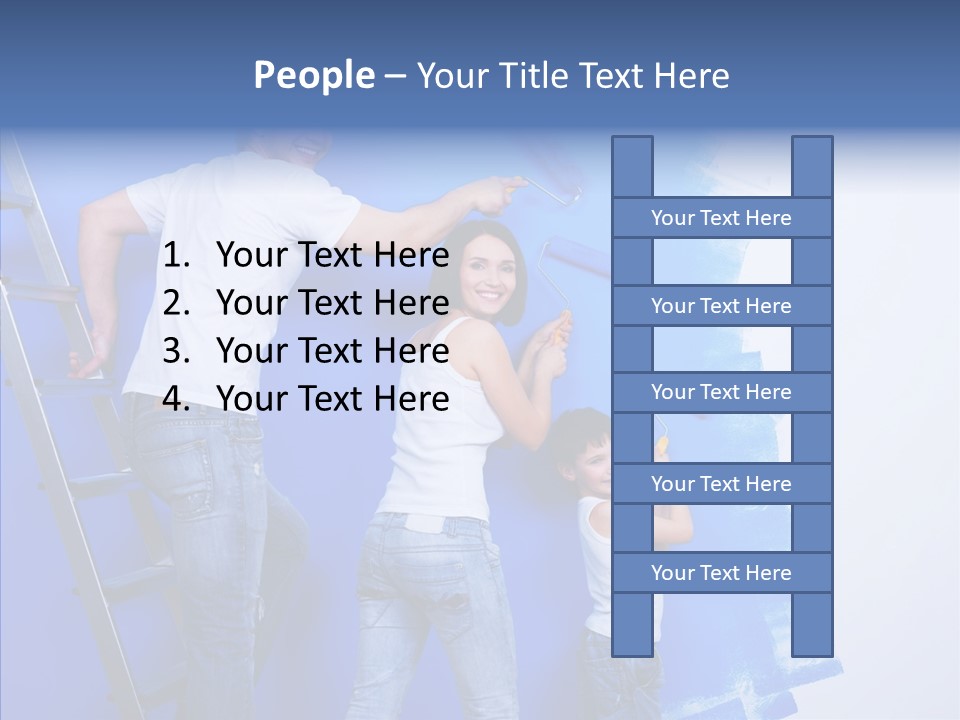 Grandmother Elder Close Up PowerPoint Template