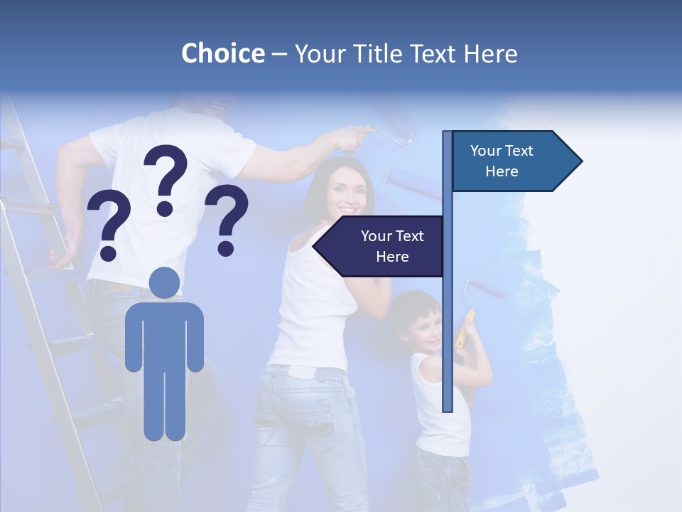 Grandmother Elder Close Up PowerPoint Template