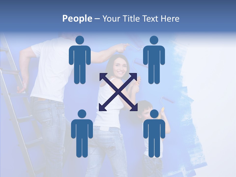 Grandmother Elder Close Up PowerPoint Template