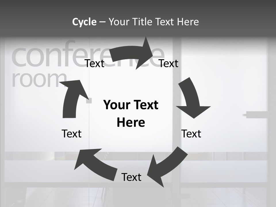 Female Hand Hold PowerPoint Template