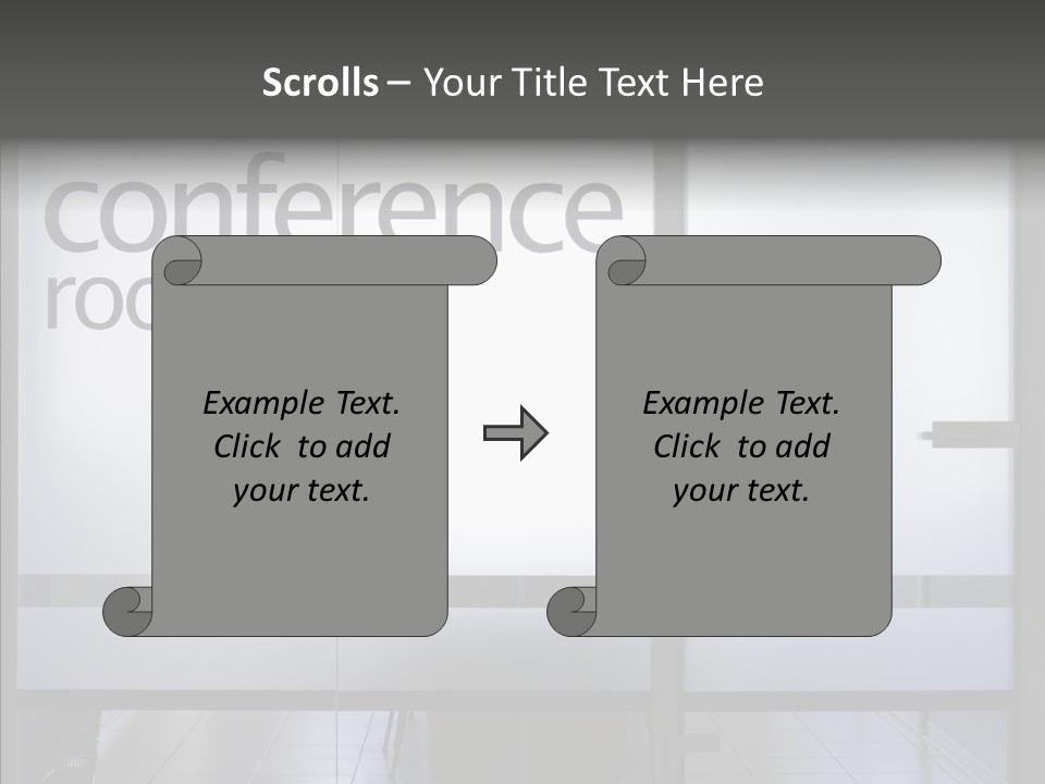 Female Hand Hold PowerPoint Template