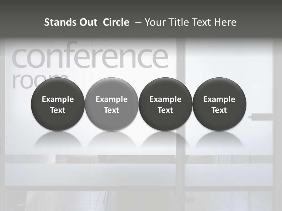 Female Hand Hold PowerPoint Template